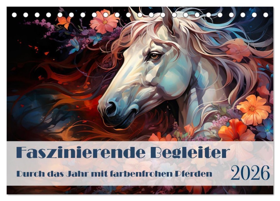 Faszinierende Begleiter (Tischkalender 2026 DIN A5 quer), CALVENDO Monatskalender - Ally Bee