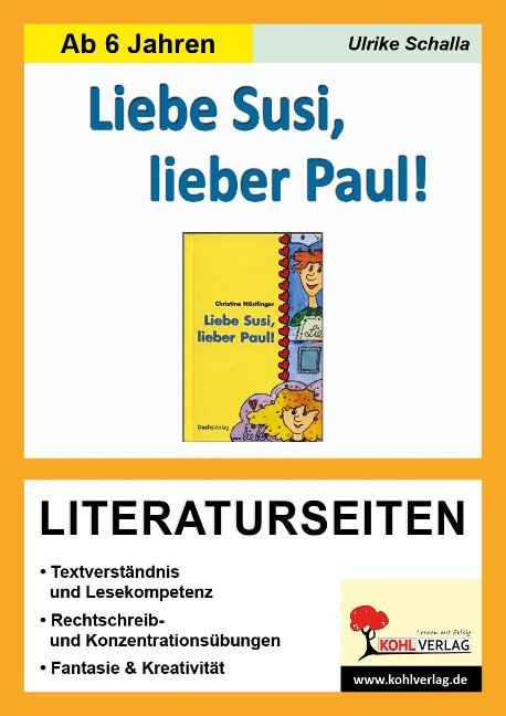 Liebe Susi, lieber Paul! - Literaturseiten - Ulrike Schalla