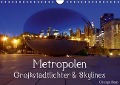 Cover-Bild zum Titel 'Metropolen ¿ Großstadtlichter & Skylines (Wandkalender immerwährend DIN A4 quer)' von 'Elisabeth Stanzer'