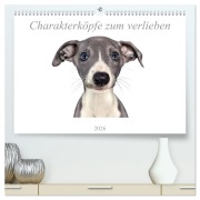 Cover-Bild zum Titel 'Charakterköpfe zum verlieben (hochwertiger Premium Wandkalender 2026 DIN A2 quer), Kunstdruck in Hochglanz' von 'Nicola Kassat Fotografie'
