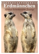 Cover-Bild zum Titel 'Erdmännchen - Afrikas liebenswerte Zwerge (Tischkalender 2026 DIN A5 hoch), CALVENDO Monatskalender' von 'Elisabeth Stanzer'