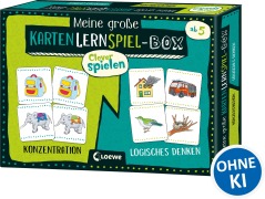 Cover-Bild zum Titel 'Clever spielen - Meine große KartenLernSpiel-Box - Konzentration/Logisches Denken' von ''