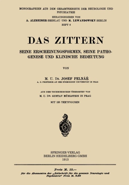 Das Zittern - Josef Pelná¿