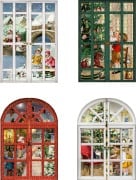 Cover-Bild zum Titel 'Mini-Adventskalender - Nostalgische Adventsfenster' von ''