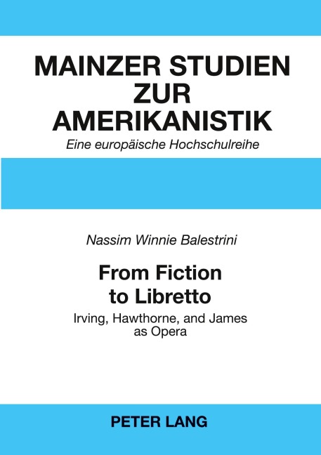 From Fiction to Libretto - Nassim Balestrini