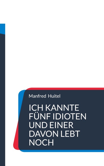 Ich kannte fünf Idioten und einer davon lebt noch - Manfred Huitel