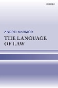 Cover-Bild zum Titel 'The Language of Law' von 'Andrei Marmor'