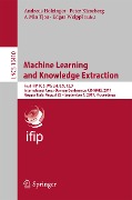 Machine Learning and Knowledge Extraction - 