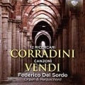 Cover-Bild zum Titel 'Corradini:12 Ricercari & Vendi:Canzoni' von 'Federico Del Sordo'