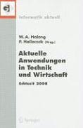 Aktuelle Anwendungen in Technik und Wirtschaft Echtzeit 2008 - 