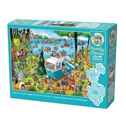 Verrückter Campingausflug 350 Teile - 