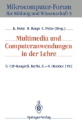 Cover-Bild zum Titel 'Multimedia und Computeranwendungen in der Lehre' von ''