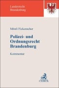 Cover-Bild zum Titel 'Polizei- und Ordnungsrecht Brandenburg' von ''