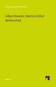 Cover-Bild zum Titel 'Briefwechsel' von 'Moritz Schlick, Albert Einstein'
