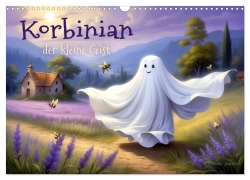 Cover-Bild zum Titel 'Korbinian, der kleine Geist (Wandkalender 2026 DIN A3 quer), CALVENDO Monatskalender' von 'Garrulus Glandarius'