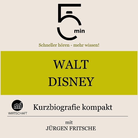 Walt Disney: Kurzbiografie kompakt - Jürgen Fritsche, Minuten, Minuten Biografien