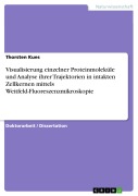 Cover-Bild zum Titel 'Visualisierung einzelner Proteinmoleküle und Analyse ihrer Trajektorien in intakten Zellkernen mittels Weitfeld-Fluoreszenzmikroskopie' von 'Thorsten Kues'