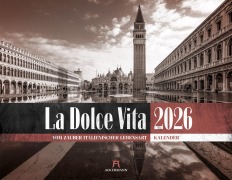 La Dolce Vita - Italienische Lebensart Kalender 2026 - Ackermann Kunstverlag GmbH