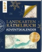 Cover-Bild zum Titel 'Landkarten-Rätsel Adventskalender' von 'Norbert Pautner'