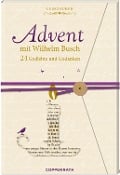Cover-Bild zum Titel 'Brief-Adventskalenderbuch - Advent mit Wilhelm Busch' von 'Wilhelm Busch'