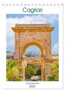 Cover-Bild zum Titel 'Cagliari - Urlaubsplaner (Tischkalender 2027 DIN A5 hoch), CALVENDO Monatskalender' von 'Nina Schwarze'