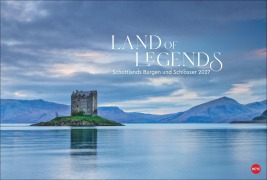 Cover-Bild zum Titel 'Land of Legends Kalender 2027 - Schottlands Burgen und Schlösser' von ''