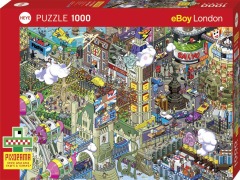 Cover-Bild zum Titel 'London Quest Puzzle 1000 Teile' von 'eBoy'