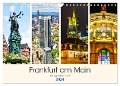 Frankfurt am Main - fotografische Impressionen bei Tag und bei Nacht (Wandkalender 2024 DIN A4 quer), CALVENDO Monatskalender - Christian Müller