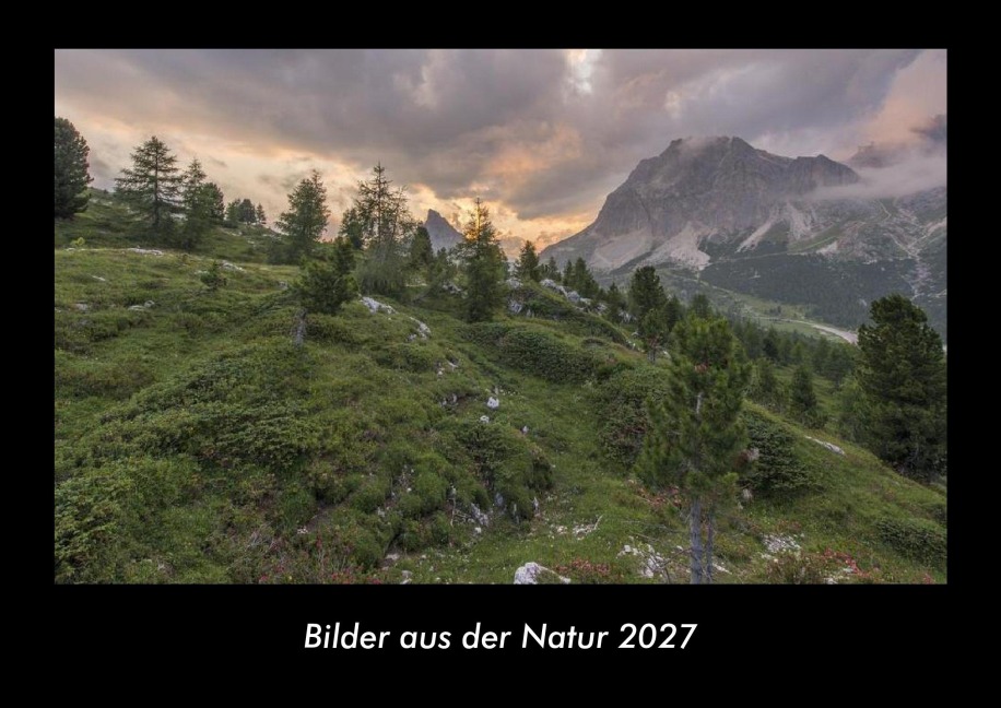 Bilder aus der Natur 2027 Fotokalender DIN A3 - Tobias Becker