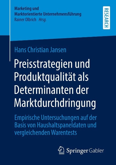 Preisstrategien und Produktqualität als Determinanten der Marktdurchdringung - Hans Christian Jansen