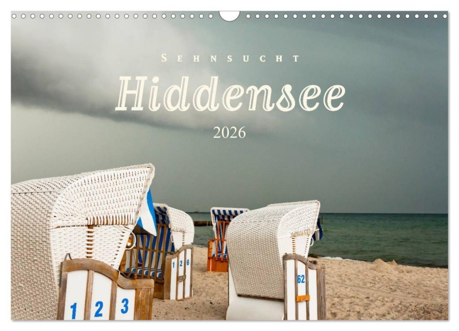 Sehnsucht Hiddensee 2026 (Wandkalender 2026 DIN A3 quer), CALVENDO Monatskalender - Harald Rautenberg