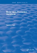 Cover-Bild zum Titel 'Back Injury Prevention Handbook' von 'David W. Apts'