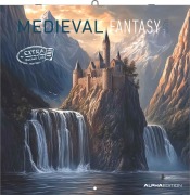Cover-Bild zum Titel 'Medieval Fantasy 2026 - Broschürenkalender 30x30 cm (30x60 geöffnet) - Kalender mit Platz für Notizen - Medieval Fantasy - Bildkalender - Planer' von ''