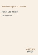 Cover-Bild zum Titel 'Romeo und Juliette' von 'William Shakespeare, C. M. Wieland'