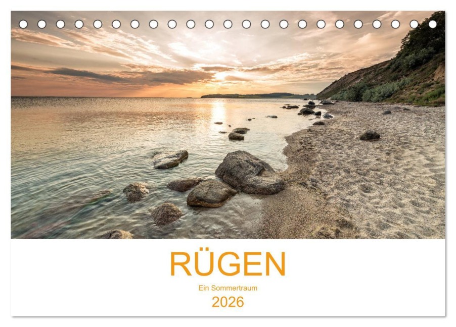 Rügen ein Sommertraum (Tischkalender 2026 DIN A5 quer), CALVENDO Monatskalender - Nordbilder Fotografie Aus Leidenschaft