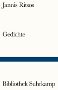 Cover-Bild zum Titel 'Gedichte' von 'Jannis Ritsos'
