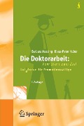 Cover-Bild zum Titel 'Die Doktorarbeit: Vom Start zum Ziel' von 'Barbara Messing, Klaus-Peter Huber'