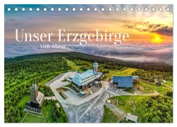 Cover-Bild zum Titel 'Unser Erzgebirge von oben (Tischkalender 2026 DIN A5 quer), CALVENDO Monatskalender' von 'Sven Wagner'