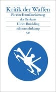 Cover-Bild zum Titel 'Kritik der Waffen' von 'Ulrich Bröckling'