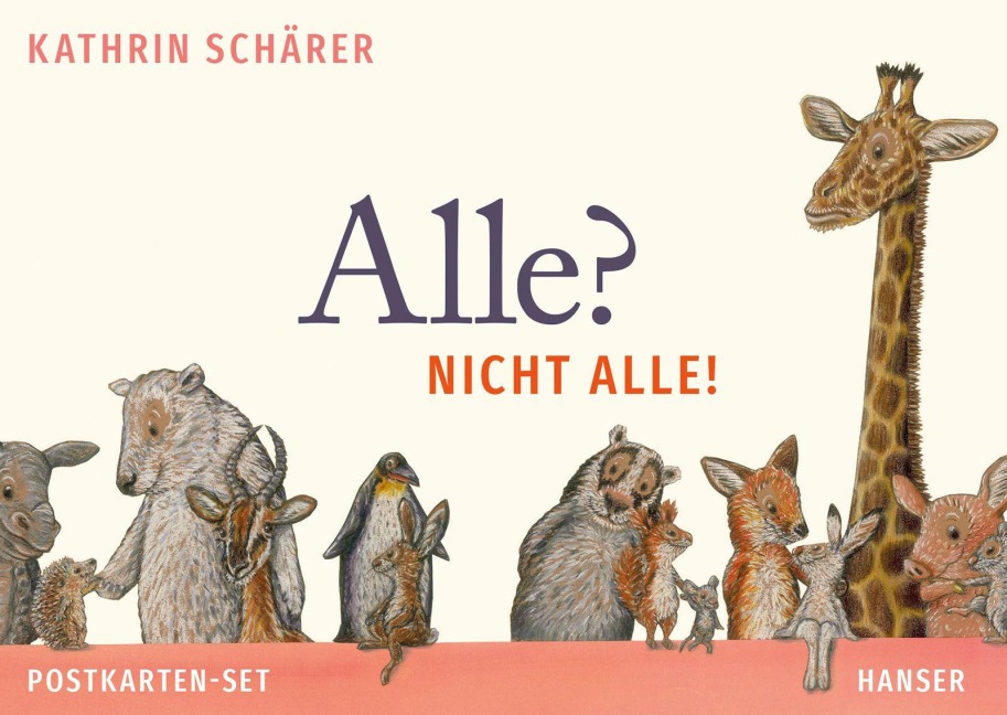 Alle? Nicht alle! Postkarten-Set - Kathrin Schärer