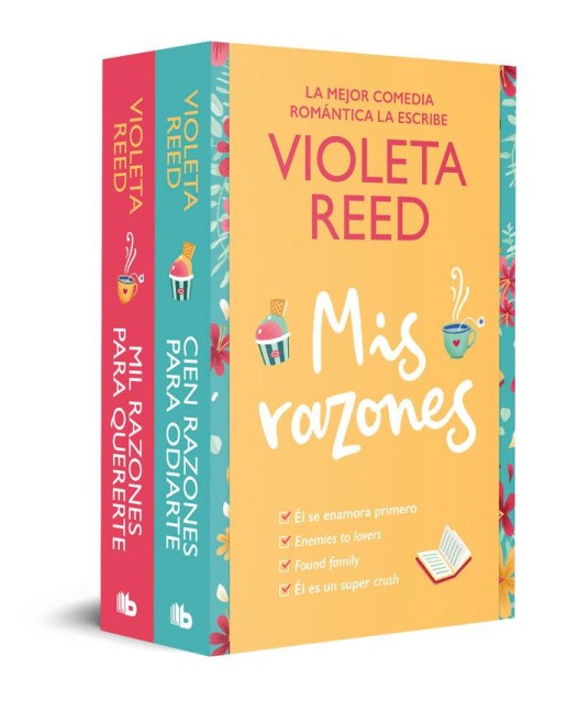 Pack MIS Razones (Cien Razones Para Odiarte; Mil Razones Para Quererte) / My Reasons Pack (a Hundred Reasons to Hate You; A Thousand Reasons to Love You) - Violeta Reed
