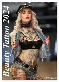 Beauty Tattoo 2024 (Wandkalender 2024 DIN A2 hoch), CALVENDO Monatskalender - Udo Talmon