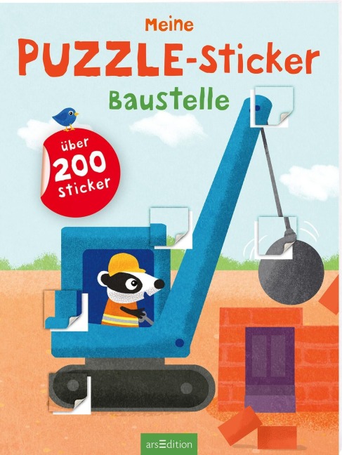 Meine Puzzle-Sticker - Baustelle - 