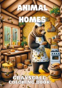 Cover-Bild zum Titel 'Animal Homes' von 'Nori Art Coloring'