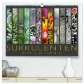Sukkulenten in Haus und Garten (hochwertiger Premium Wandkalender 2024 DIN A2 quer), Kunstdruck in Hochglanz - Martina Cross