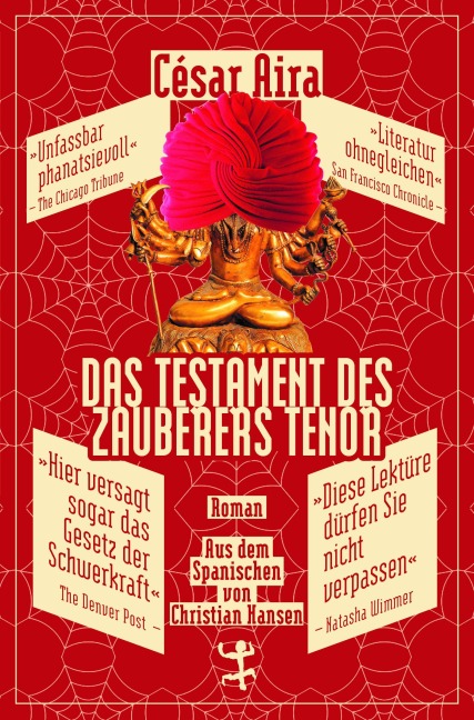 Das Testament des Zauberers Tenor - César Aira
