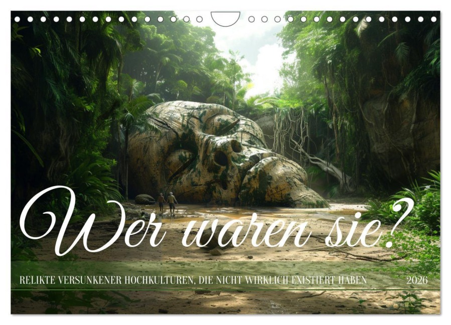 Wer waren sie? (Wandkalender 2026 DIN A4 quer), CALVENDO Monatskalender - Kerstin Waurick