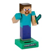 Cover-Bild zum Titel 'Minecraft Steve Solar Pal Wackelfigur' von ''