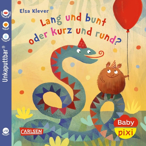 Baby Pixi (unkaputtbar) 130: Lang und bunt, kurz und rund - Elsa Klever