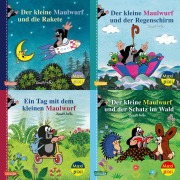 Cover-Bild zum Titel 'Maxi-Pixi-4er-Set 117: Neue Abenteuer mit dem kleinen Maulwurf (4x1 Exemplar)' von 'Zdenek Miler, Hanna Sörensen'